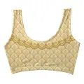Royal Lace Crop Top