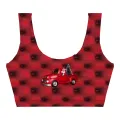 Santa Truck Crop Top