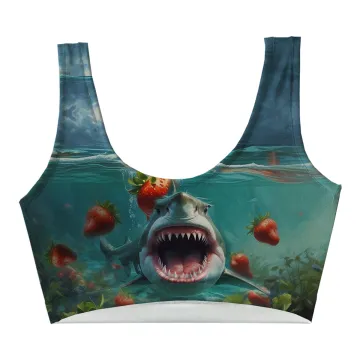Shark Crop Top