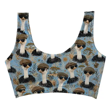 Sir Ostrich Crop Top