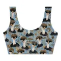 Sir Ostrich Crop Top
