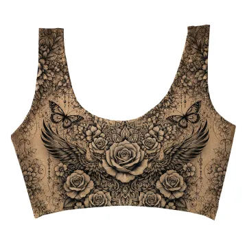 Skin Painting Crop Top