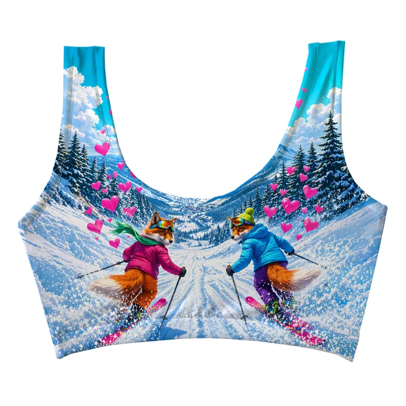 Snow Fox Crop Top