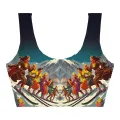 Snowy Grace Crop Top