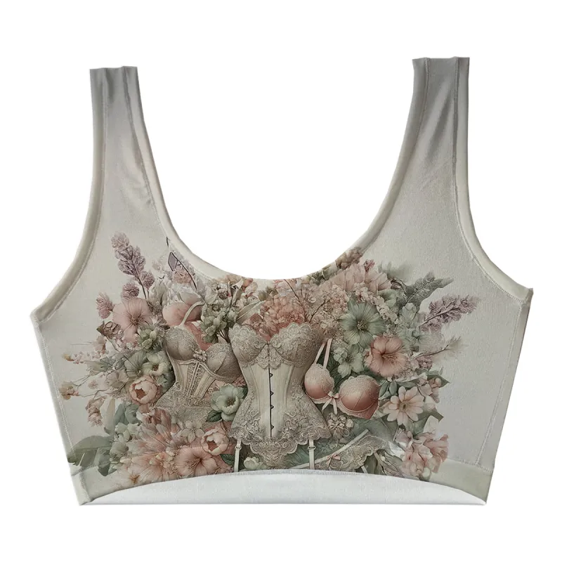 Sweet Cover Crop Top