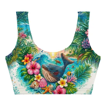 Timmy The Whale Crop Top
