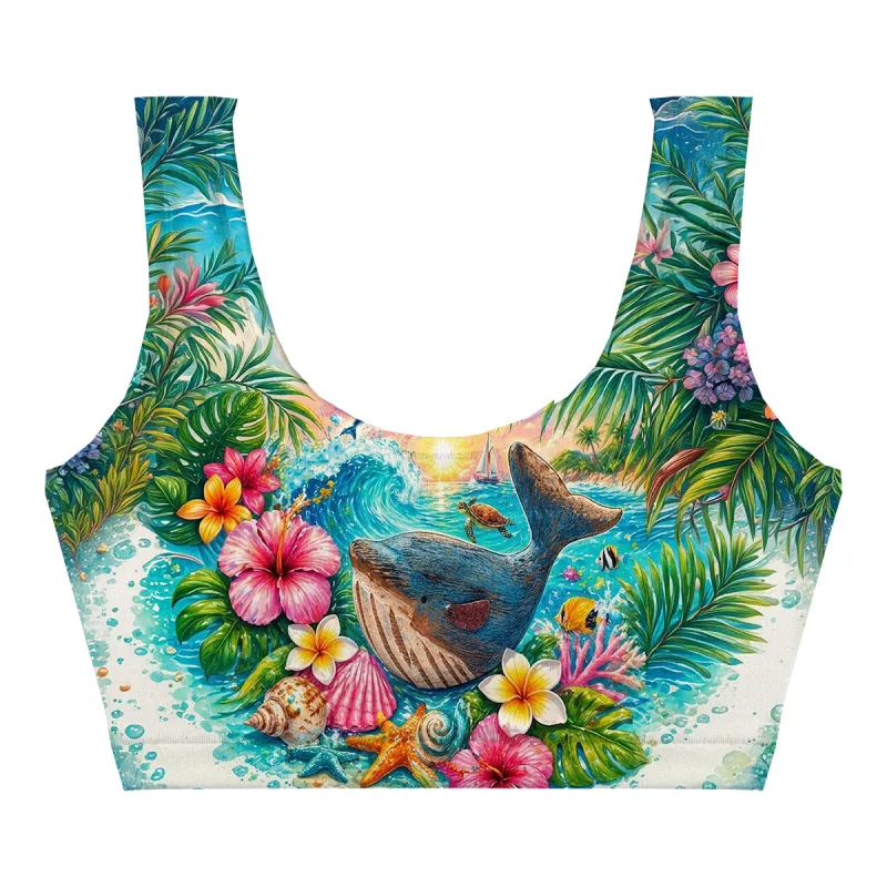 Timmy The Whale Crop Top