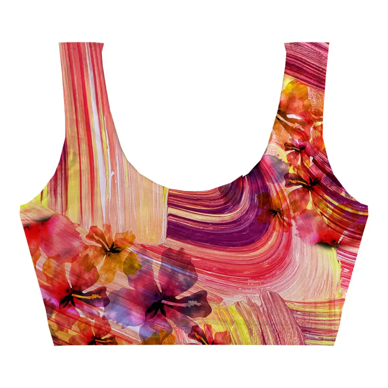 Watercolor Crop Top