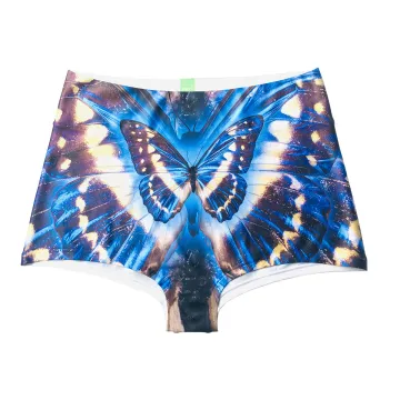 Blue Butterfly Highwaist
