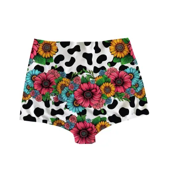 Cow Pop Art Highwaist