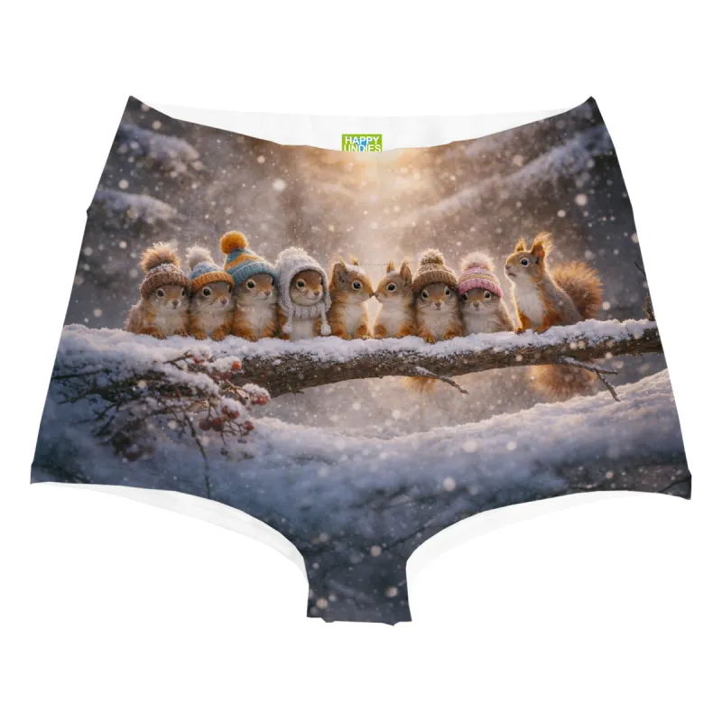 Cozy Squirrels Highwaist