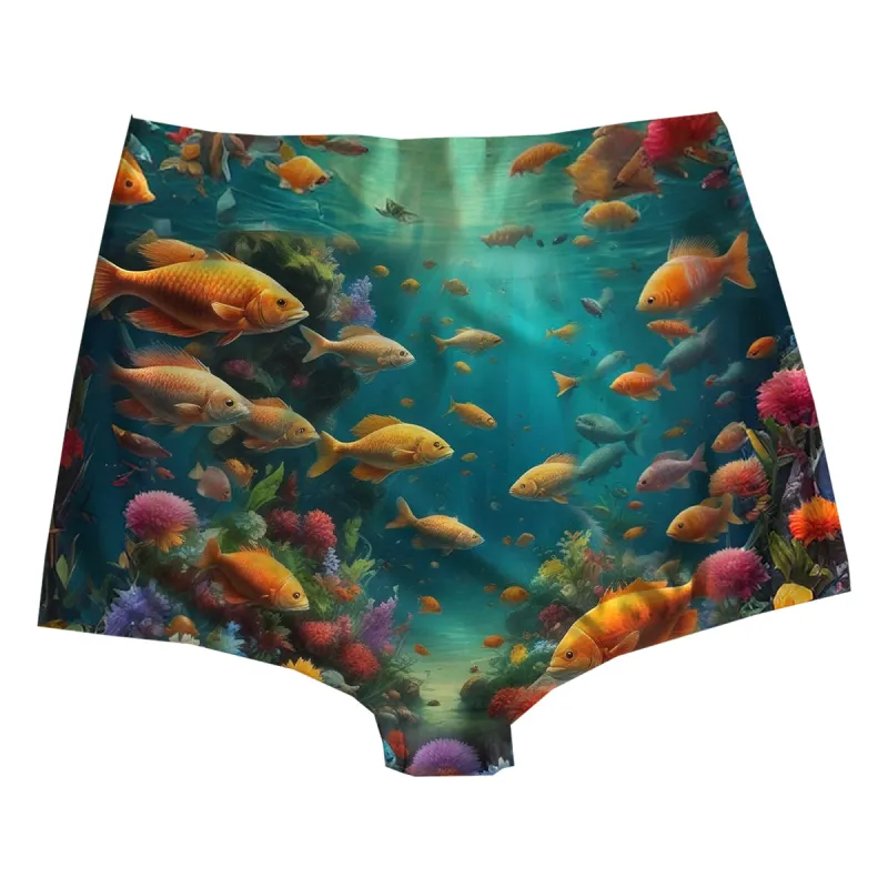 Diving Cat Highwaist