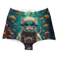 Diving Cat Highwaist
