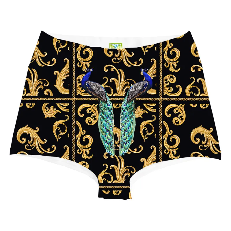 Golden Peacocks Highwaist