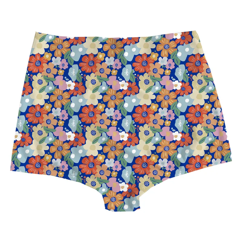Orange Daisy Highwaist