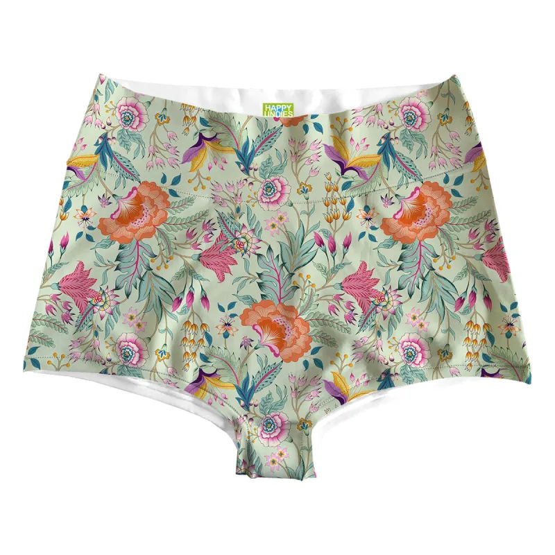 Pastel Flowers Highwaist