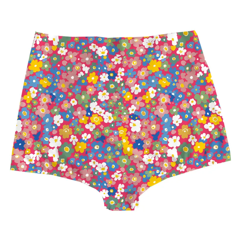 Pink Daisy Highwaist