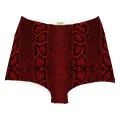 Red Phyton Highwaist