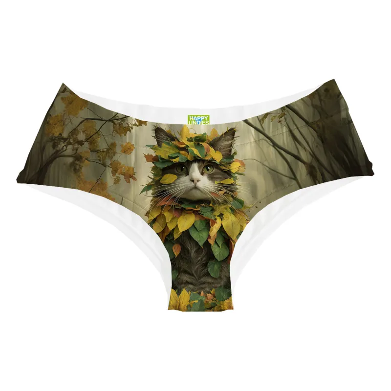 Cat Fall Hipster