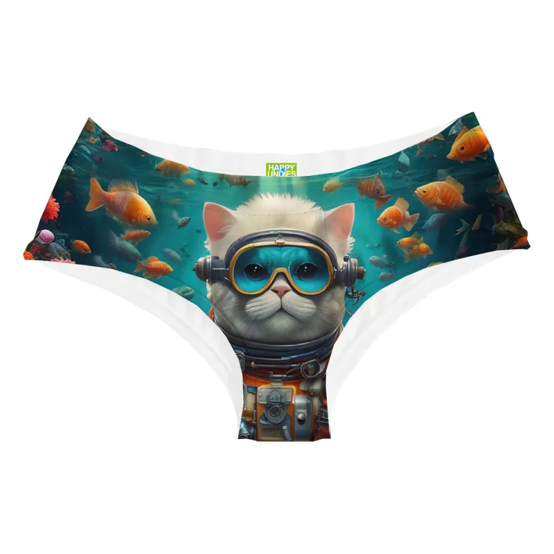 Diving Cat Hipster
