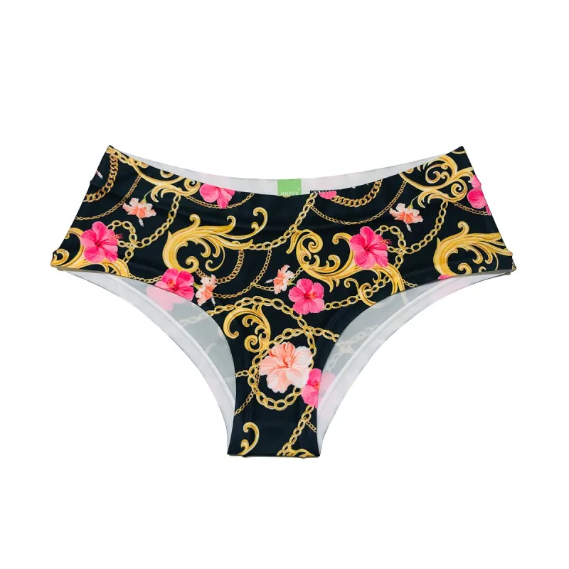 Flower Gold Chain Hipster