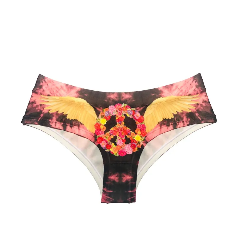 Peace Wings Red Hipster