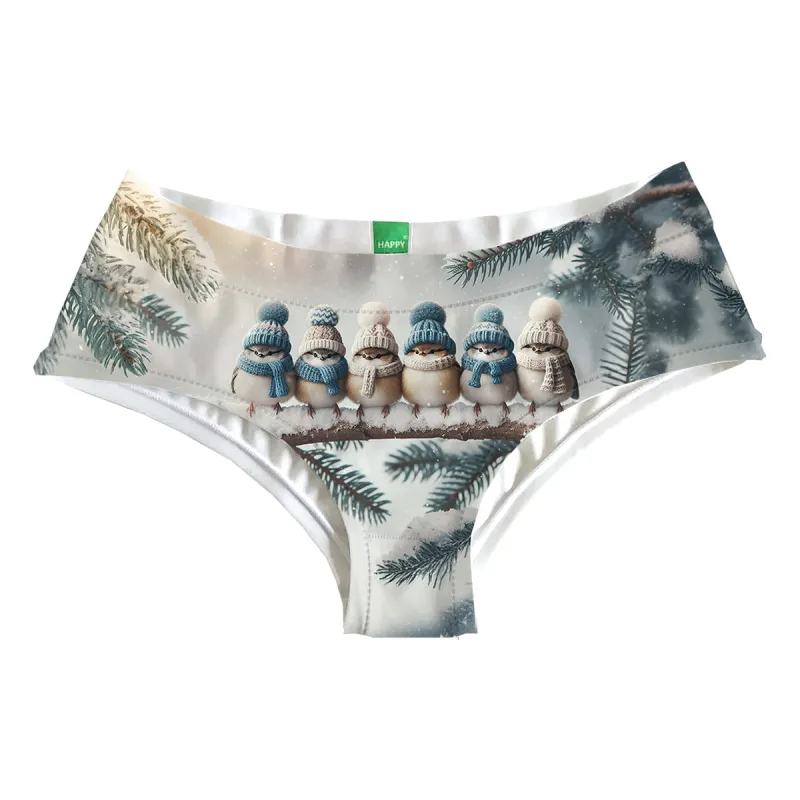 Winter Birds Hipster