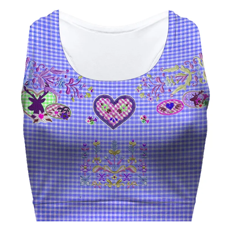Alpine Purple Sport Bra