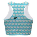 Black Sheep Blue Sport Bra