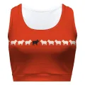 Black Sheep Red Sport Bra