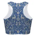 Blue Wiesn Sport Bra