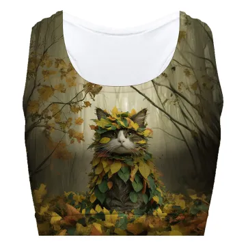 Cat Fall Sport Bra