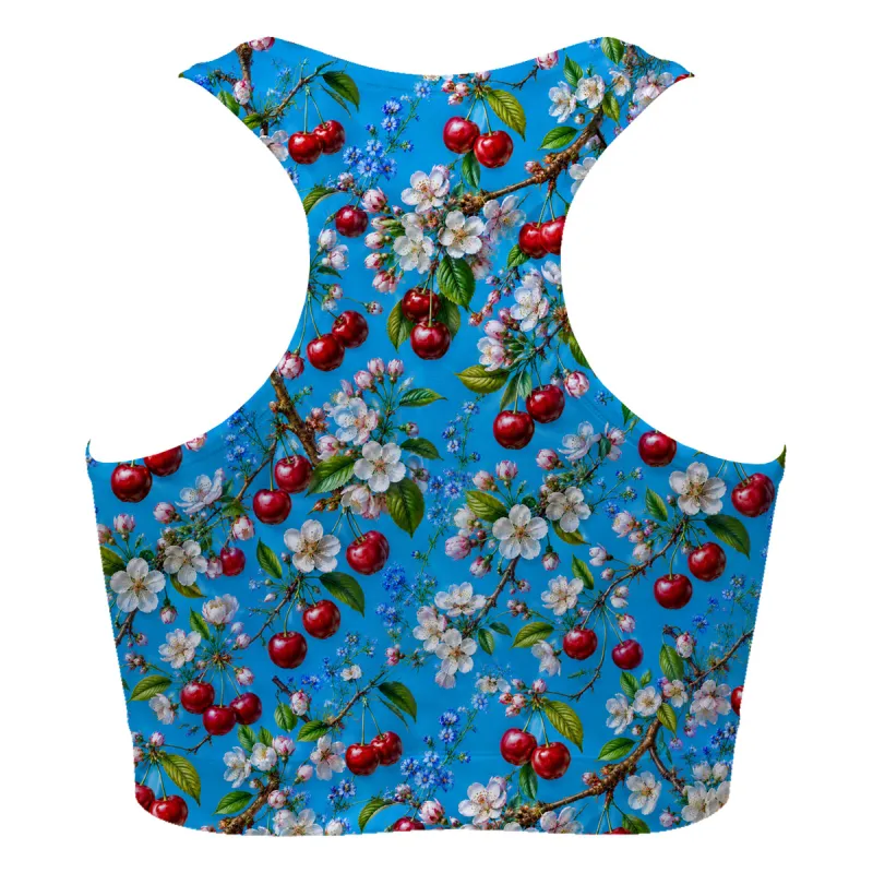 Cherry Sport Bra