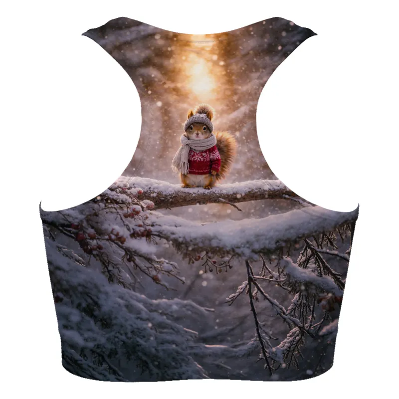 Cozy Squirrels Sport Bra
