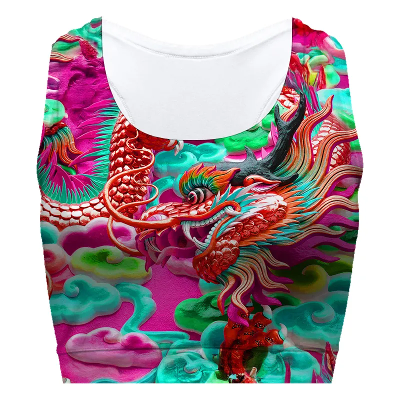 Dragon Pink Sport Bra