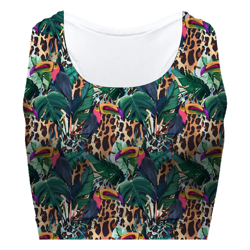 Exotic Tucans Sport Bra