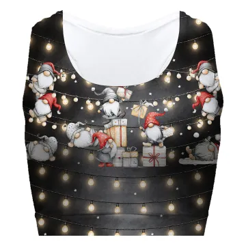 Gnome Party Sport Bra