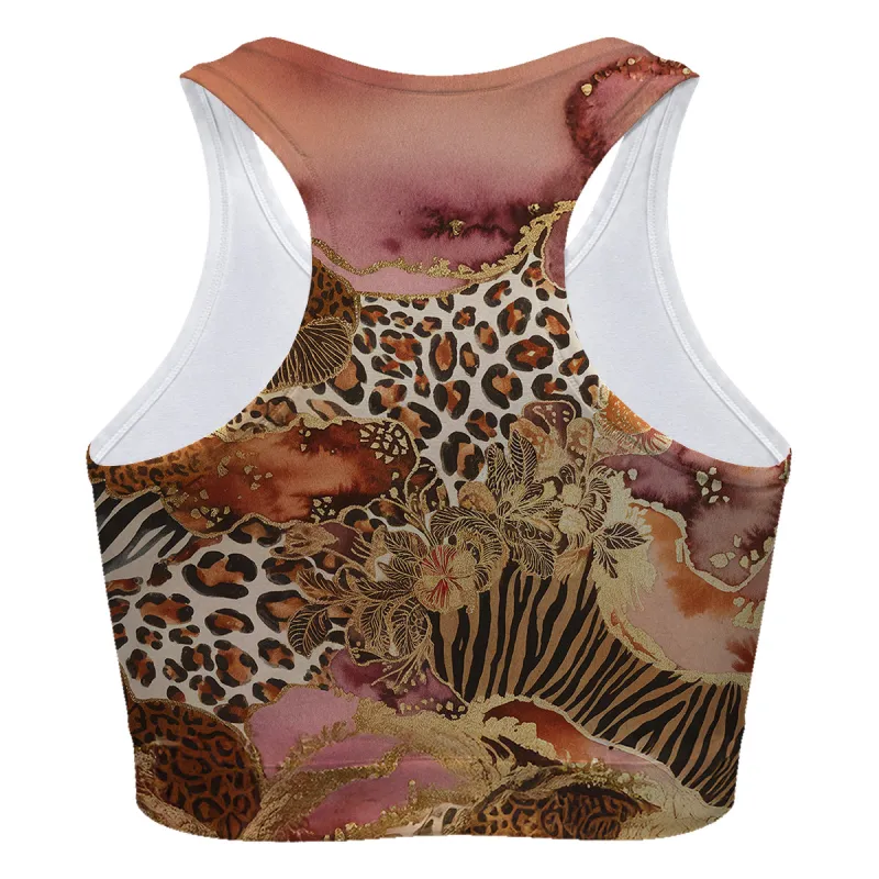 Gold Leo Sport Bra