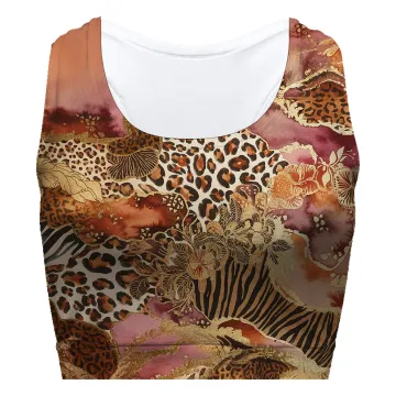Gold Leo Sport Bra