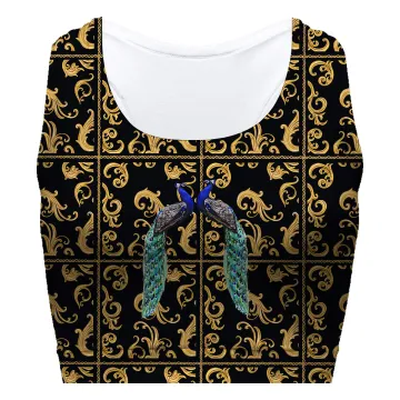 Golden Peacock Sport Bra