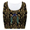 Golden Peacocks Sport Bra