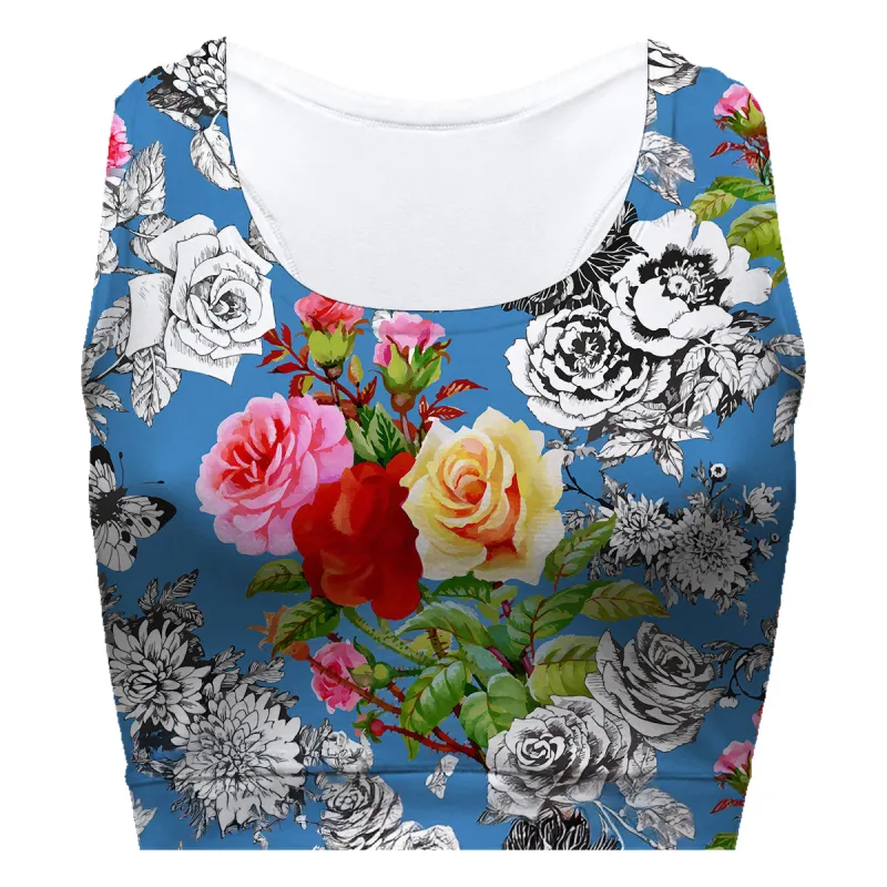 Granny Roses Sport Bra