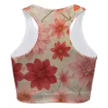 Greek Flowers Sport Bra