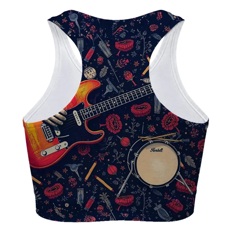 Guitar Sport Bra