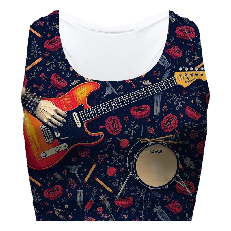 Guitar Sport Bra