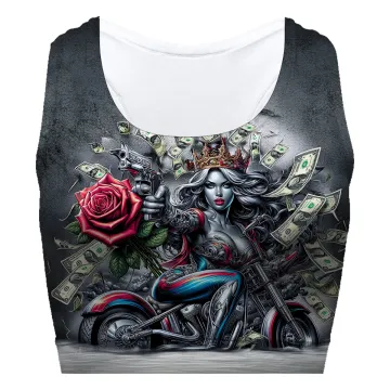 Gun And Rose Sport Bra