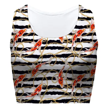 Koi Fish Sport Bra