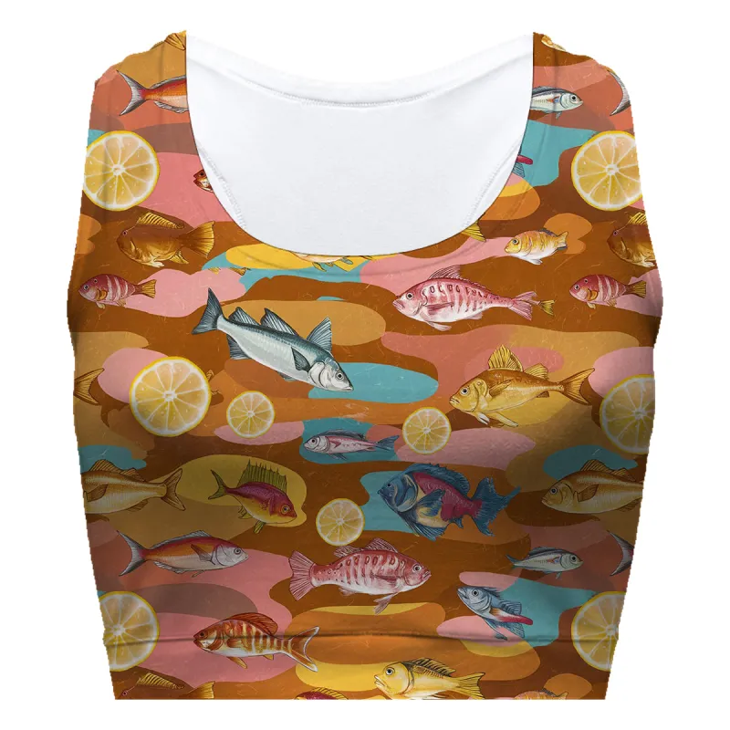 Lemon Fish Sport Bra