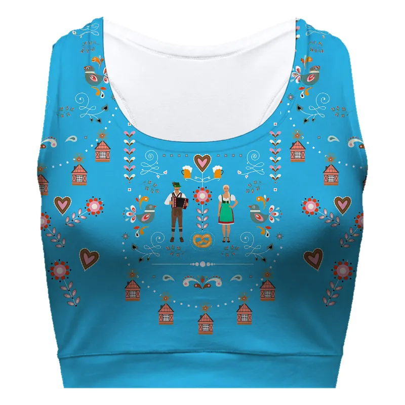 Munich Flair Blue Sport Bra