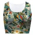 Papagei Artwork Sport Bra